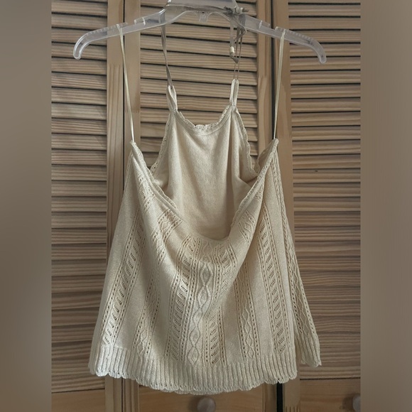 Ralph Lauren Petite beige sleeveless top P/L - Picture 2 of 3